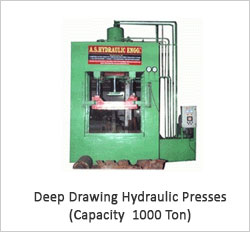 Deep Draw Hydralic Press